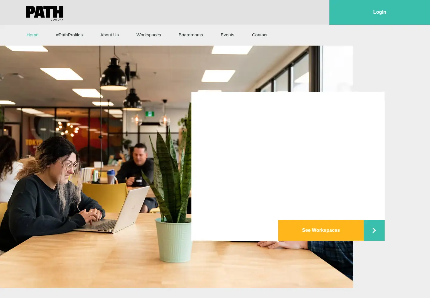 Captured homepage of pathcowork.ca in the current scan