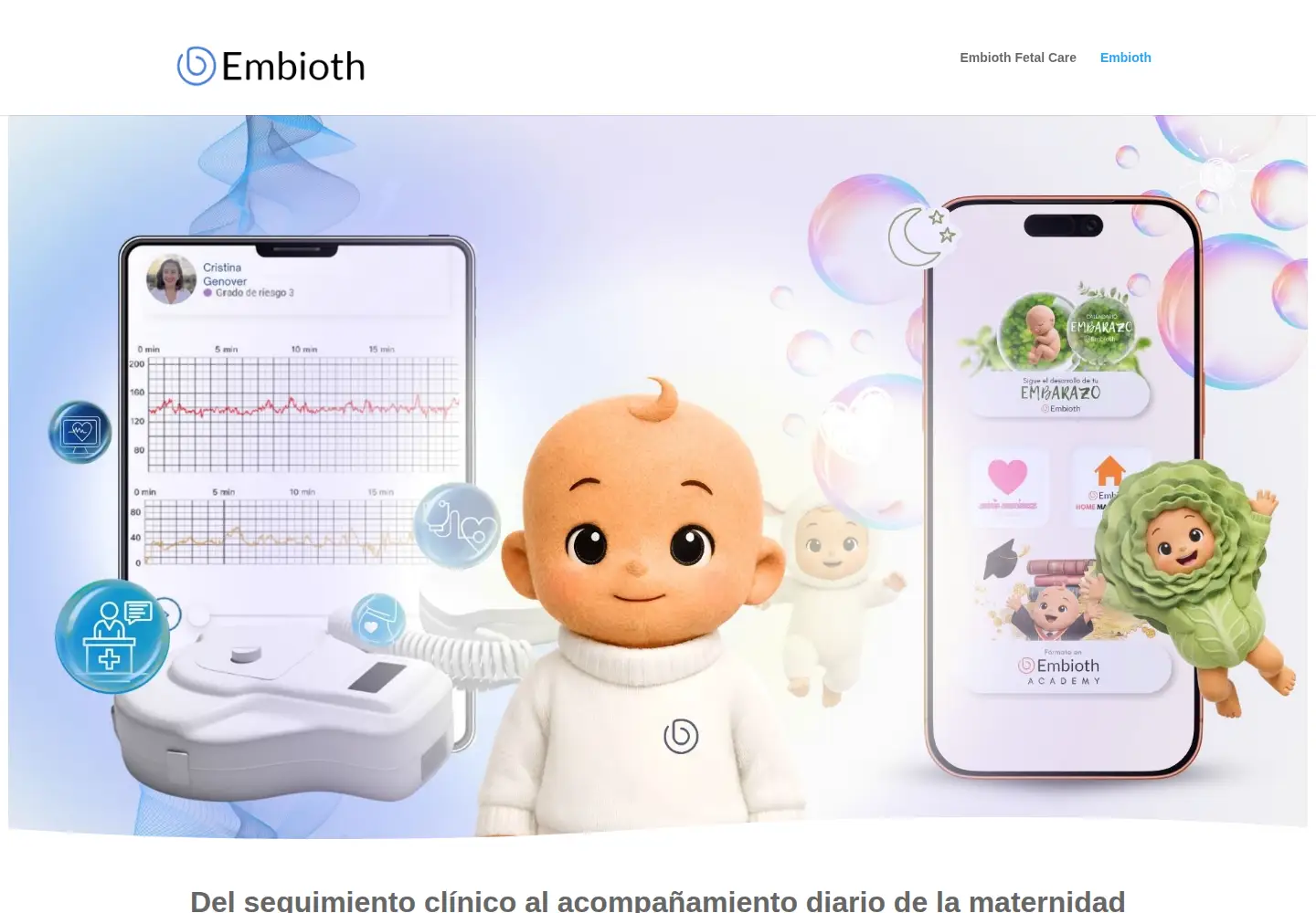 Screenshot of embioth.care