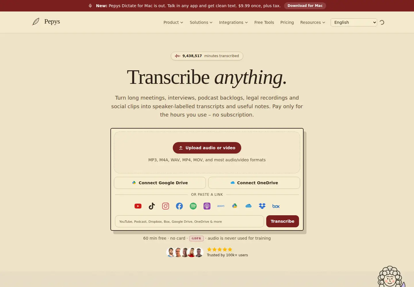 Screenshot of pepys.co