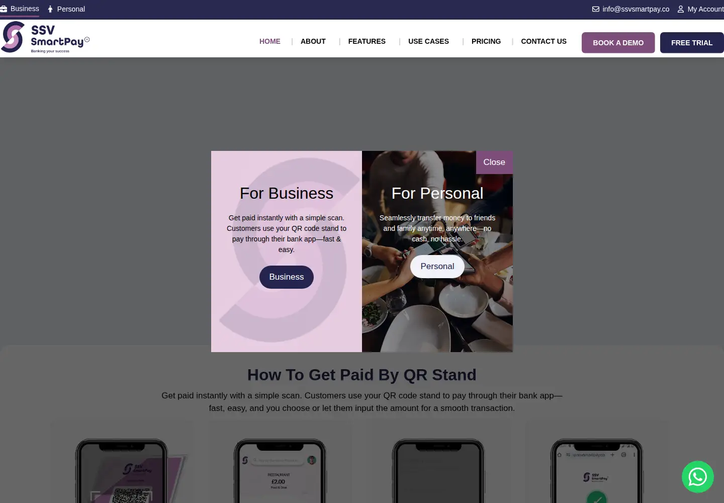 Captured homepage of ssvsmartpay.co in the current scan