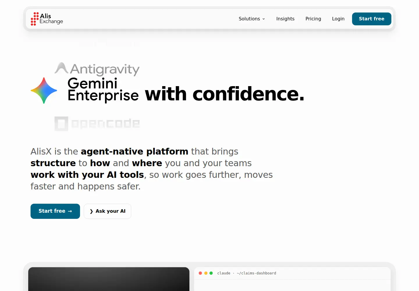 Screenshot of alisx.com