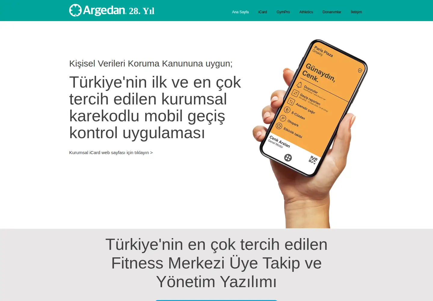 Captured homepage of argedan.com in the current scan
