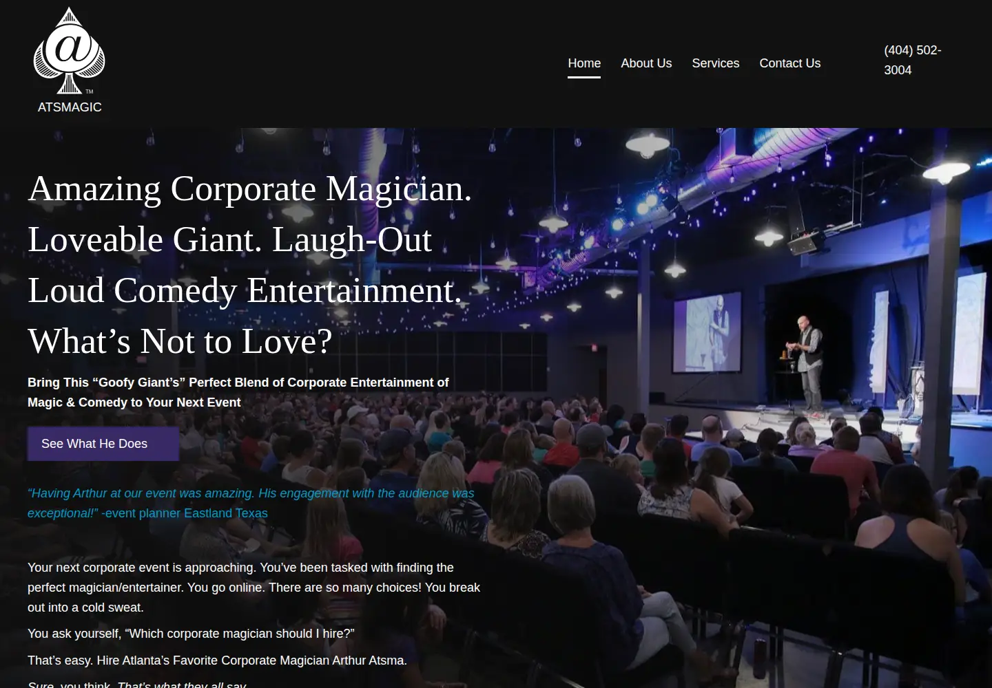 Screenshot of atsmagic.com