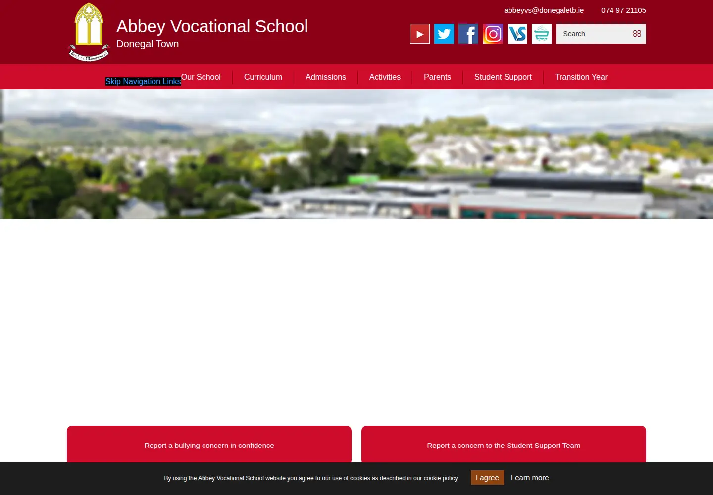 Screenshot of avsdonegal.com