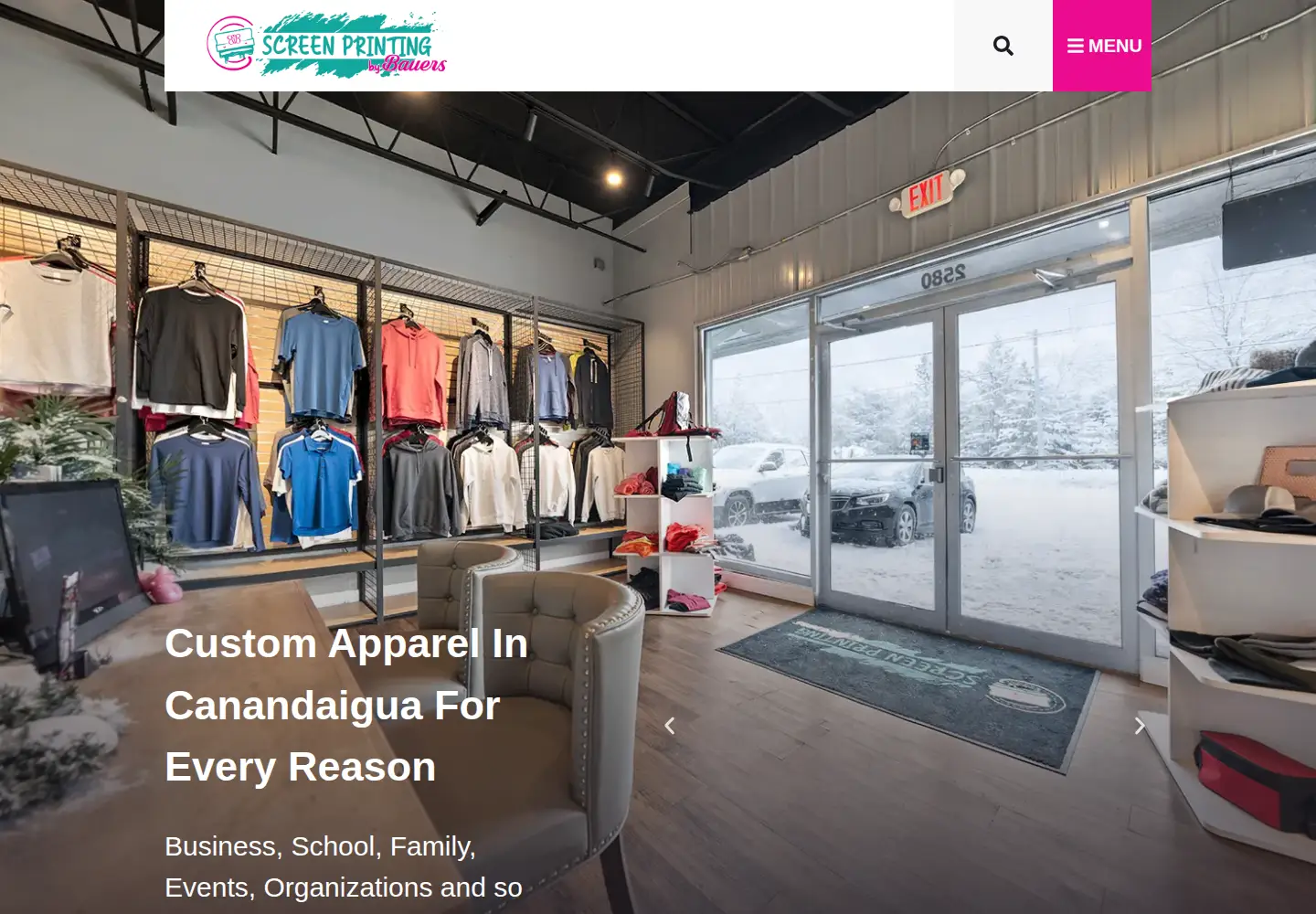 Screenshot of bauersboutique.com