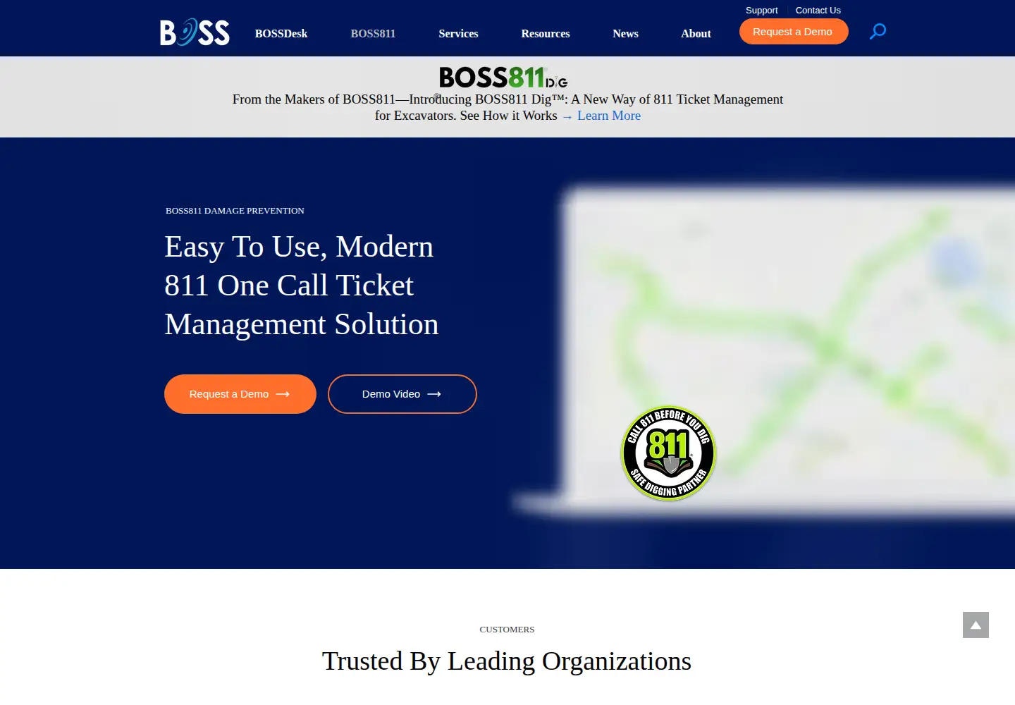 Screenshot of boss811.com