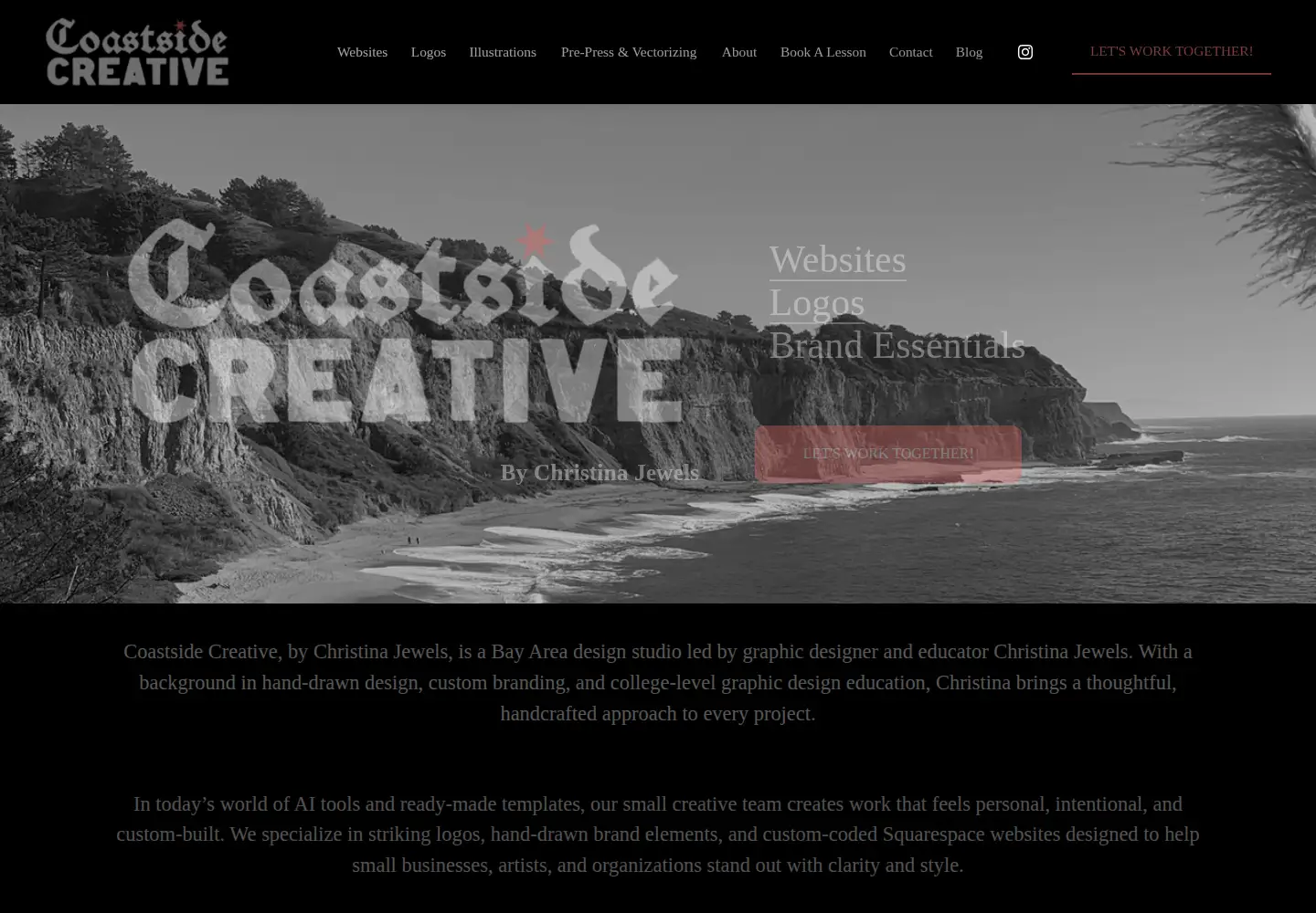 Screenshot of christinajewels.com