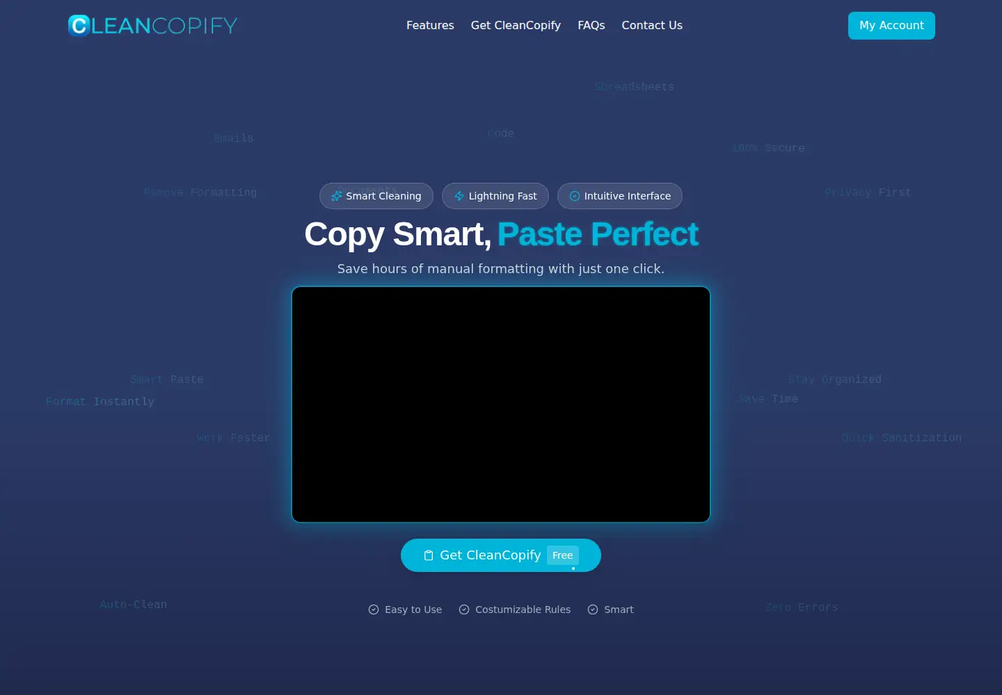Screenshot of cleancopify.com