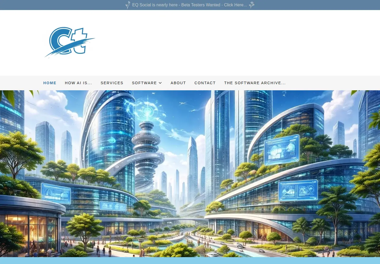 Captured homepage of cleartext.com in the current scan