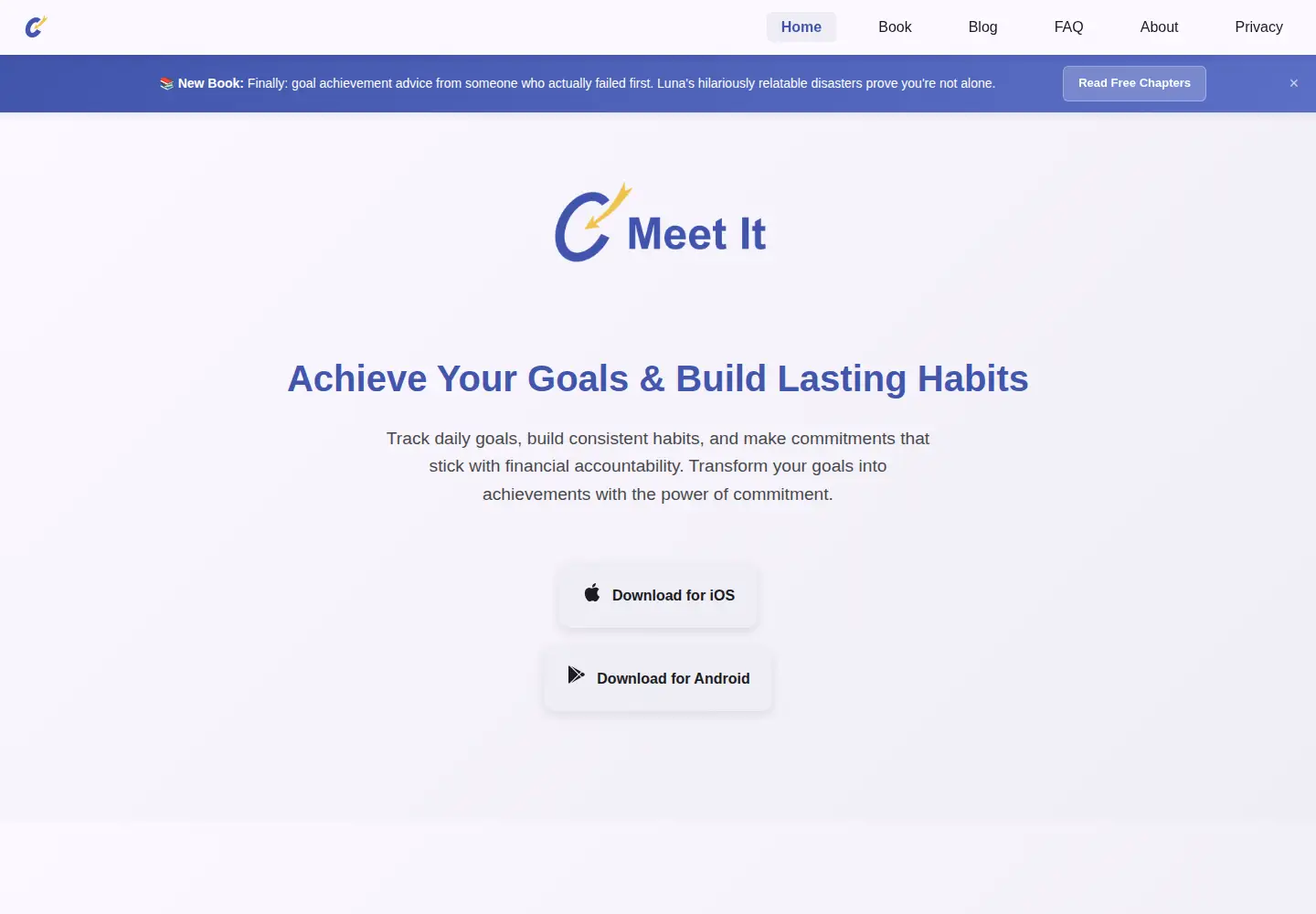 Screenshot of cmeetit.com