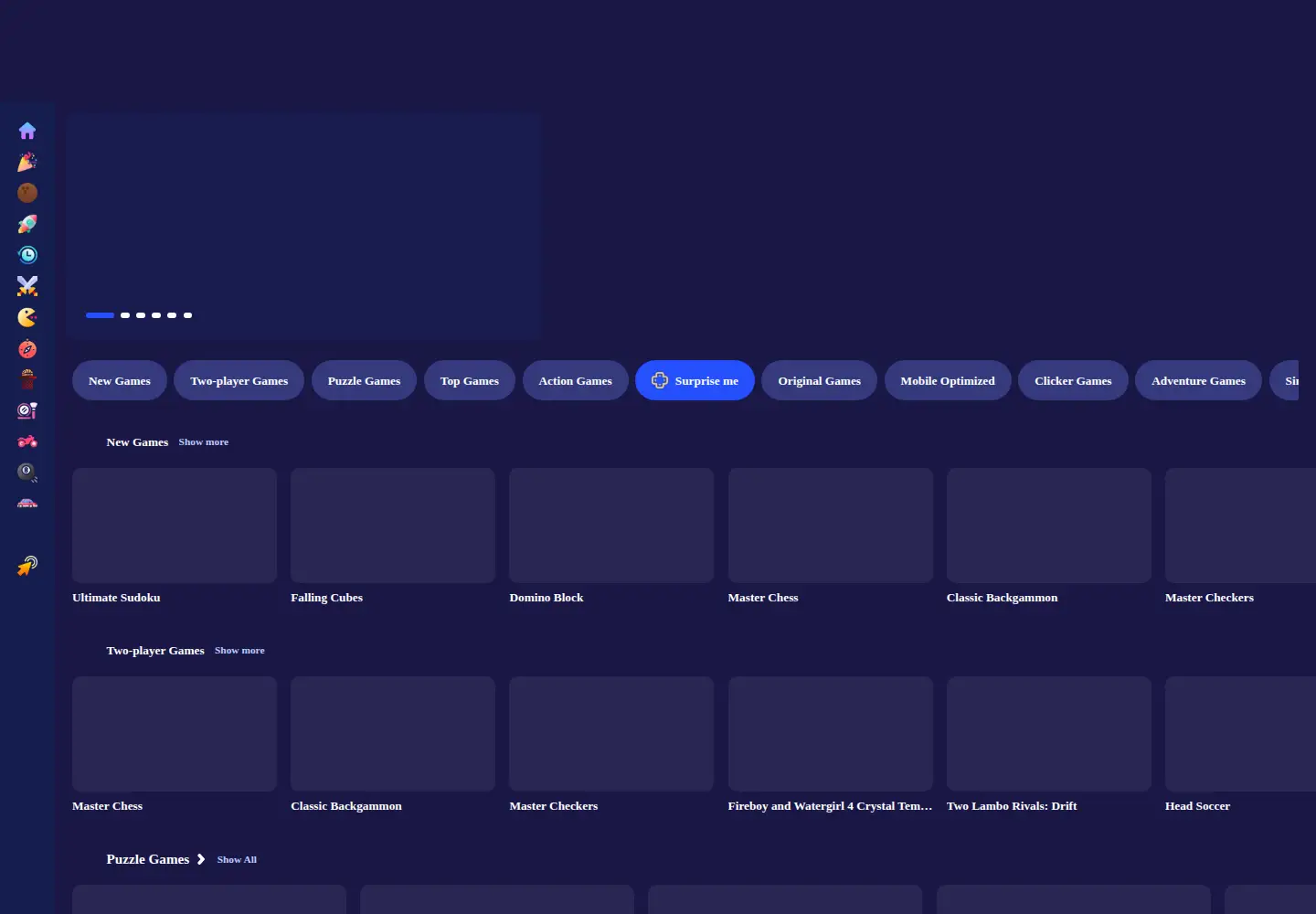 Screenshot of coconutgames.com