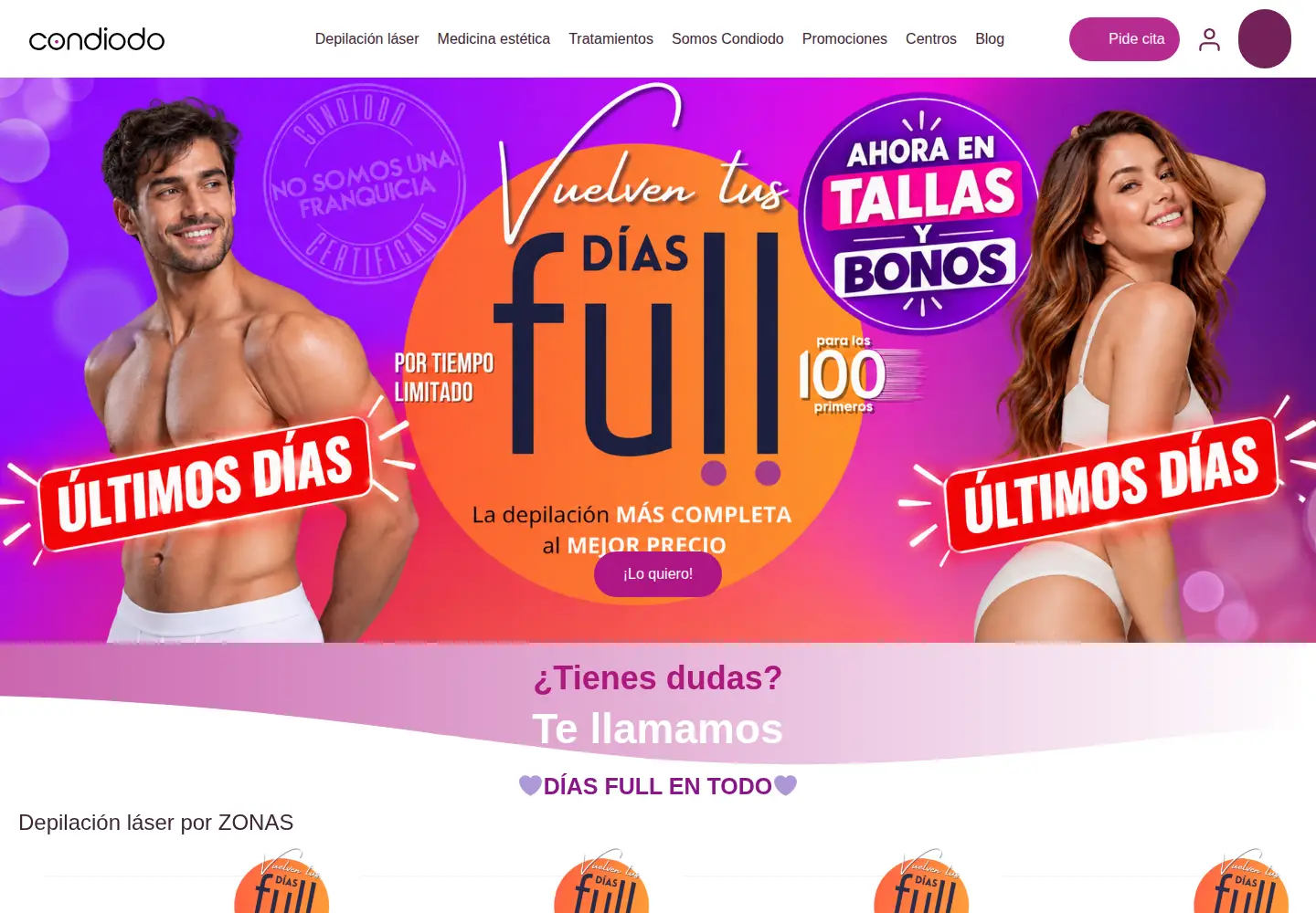 Screenshot of condiodo.com