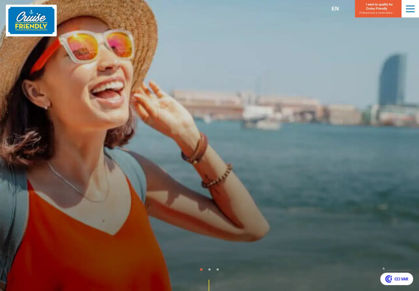 Screenshot of cruise-friendly.com