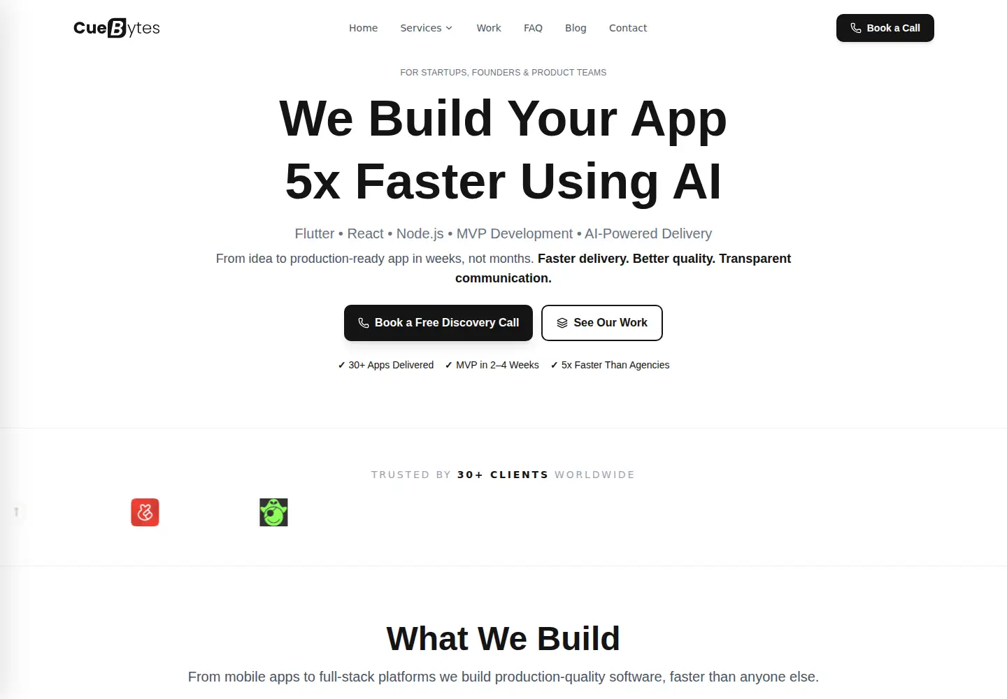 Screenshot of cuebytes.com