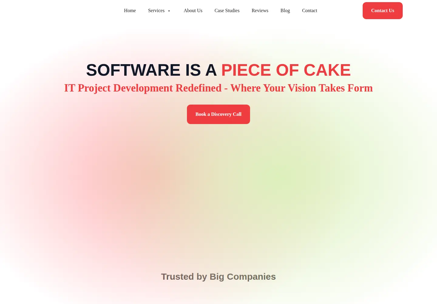 Captured homepage of cupcakedev.com in the current scan