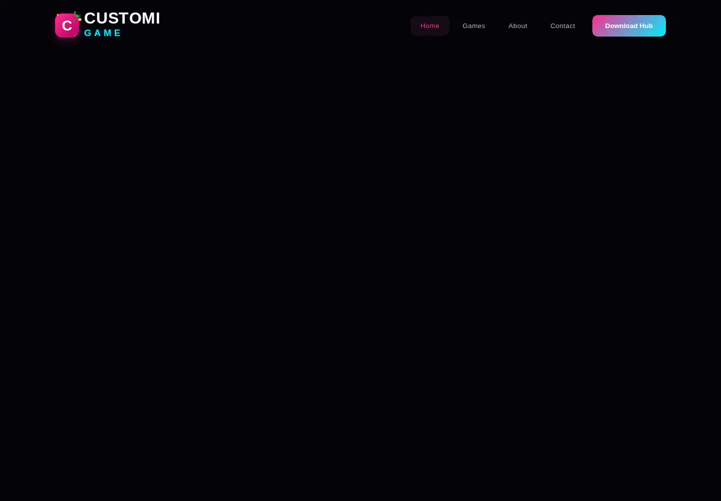 Screenshot of customigame.com
