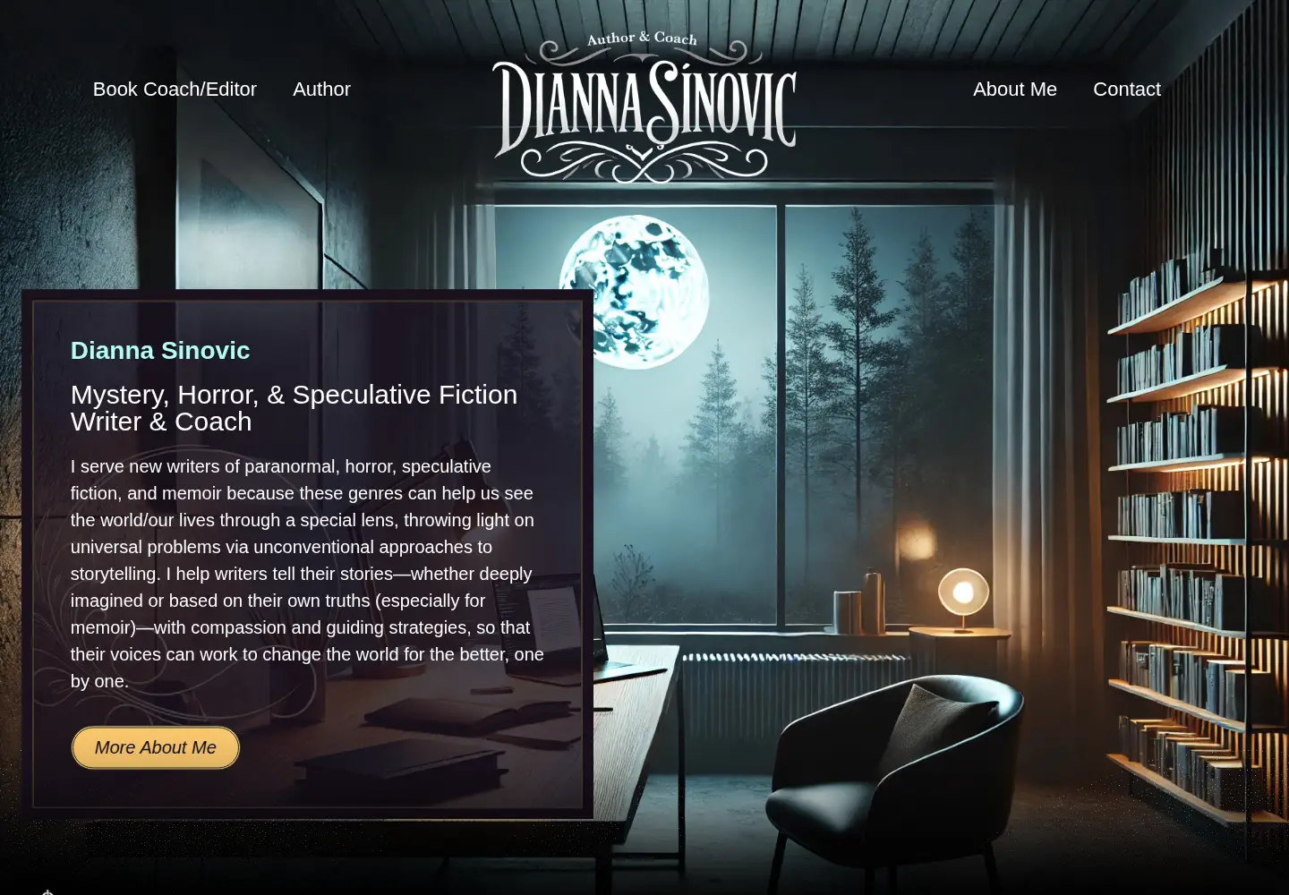 Screenshot of dianna-sinovic.com