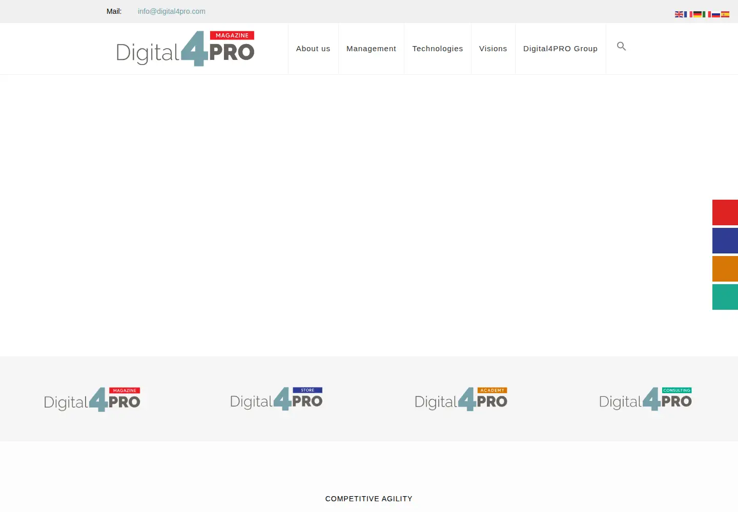 Screenshot of digital4pro.com