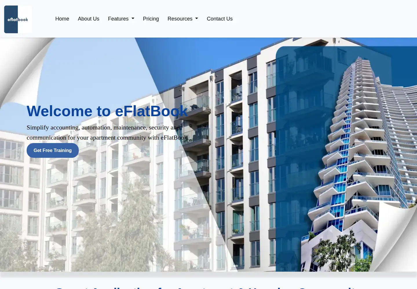 Captured homepage of eflatbook.com in the current scan