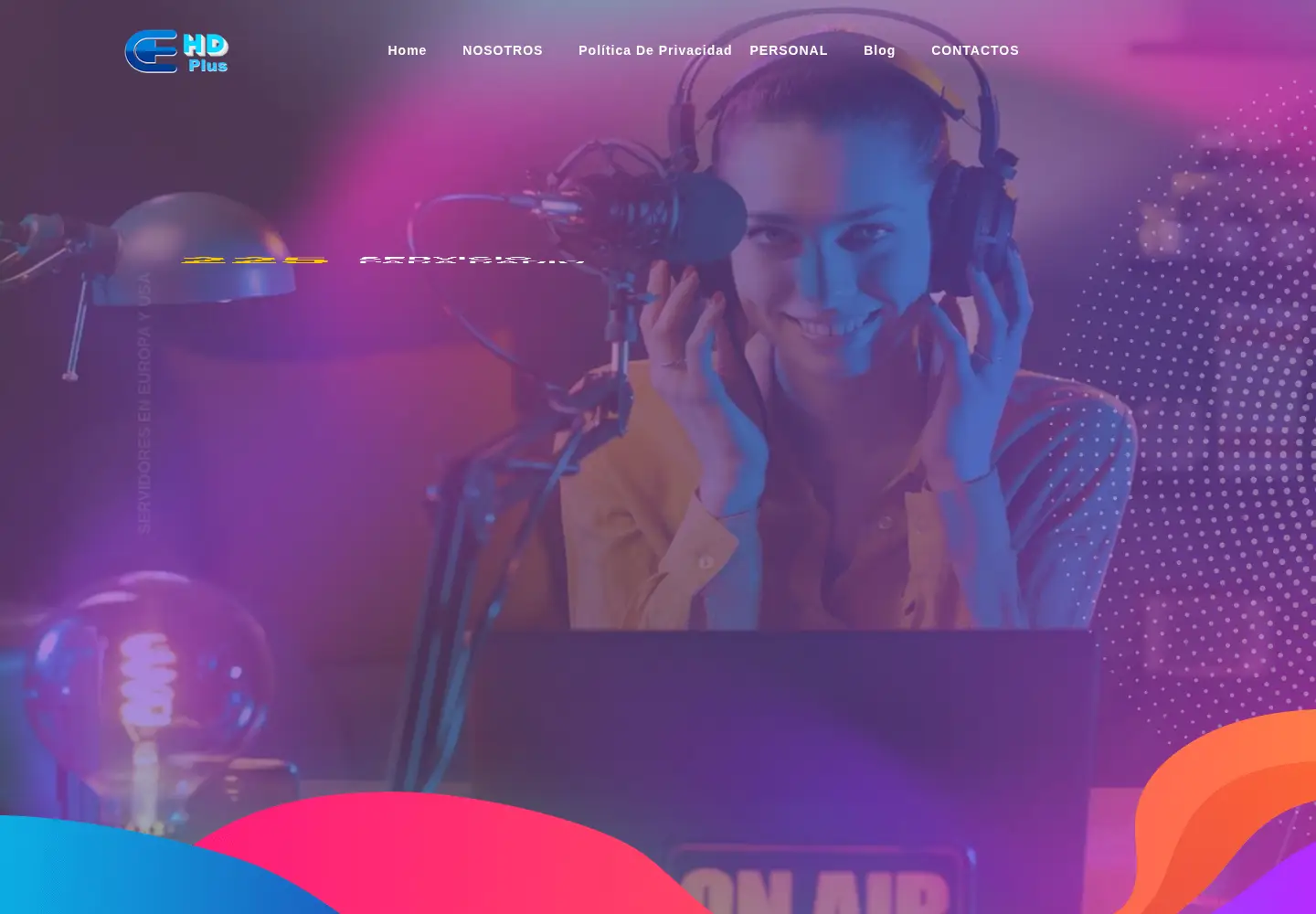 Screenshot of eurostreaminghd.com