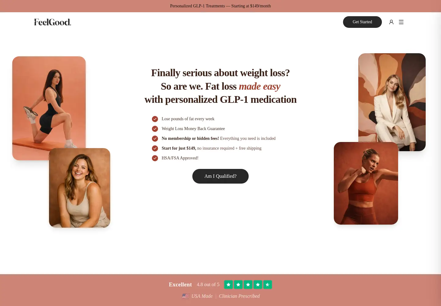 Screenshot of feelgoodmeds.com
