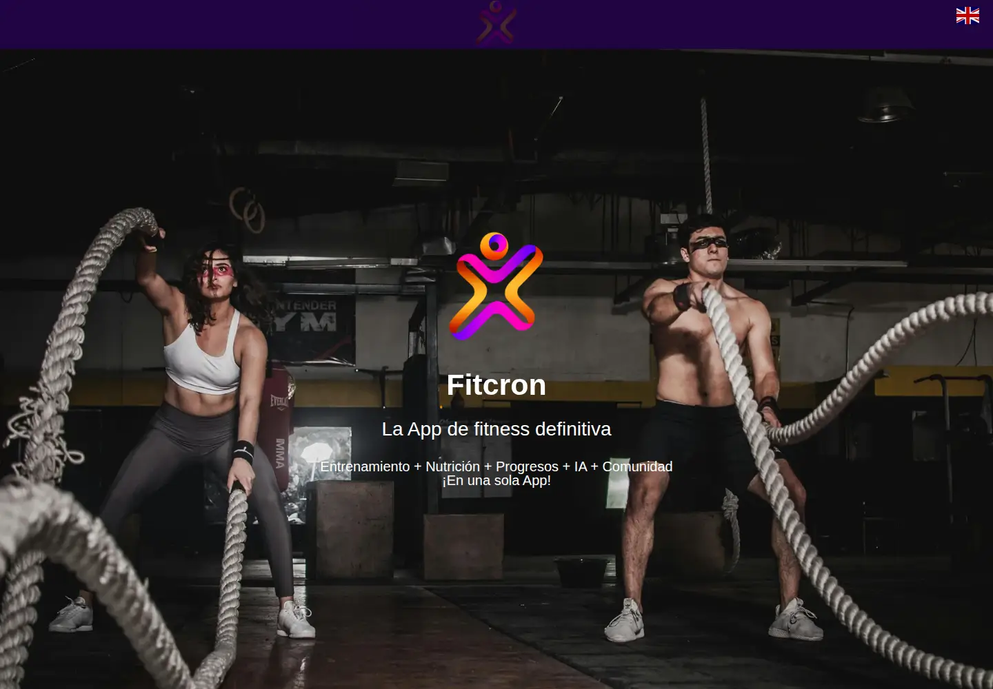 Captured homepage of fitcron.com in the current scan