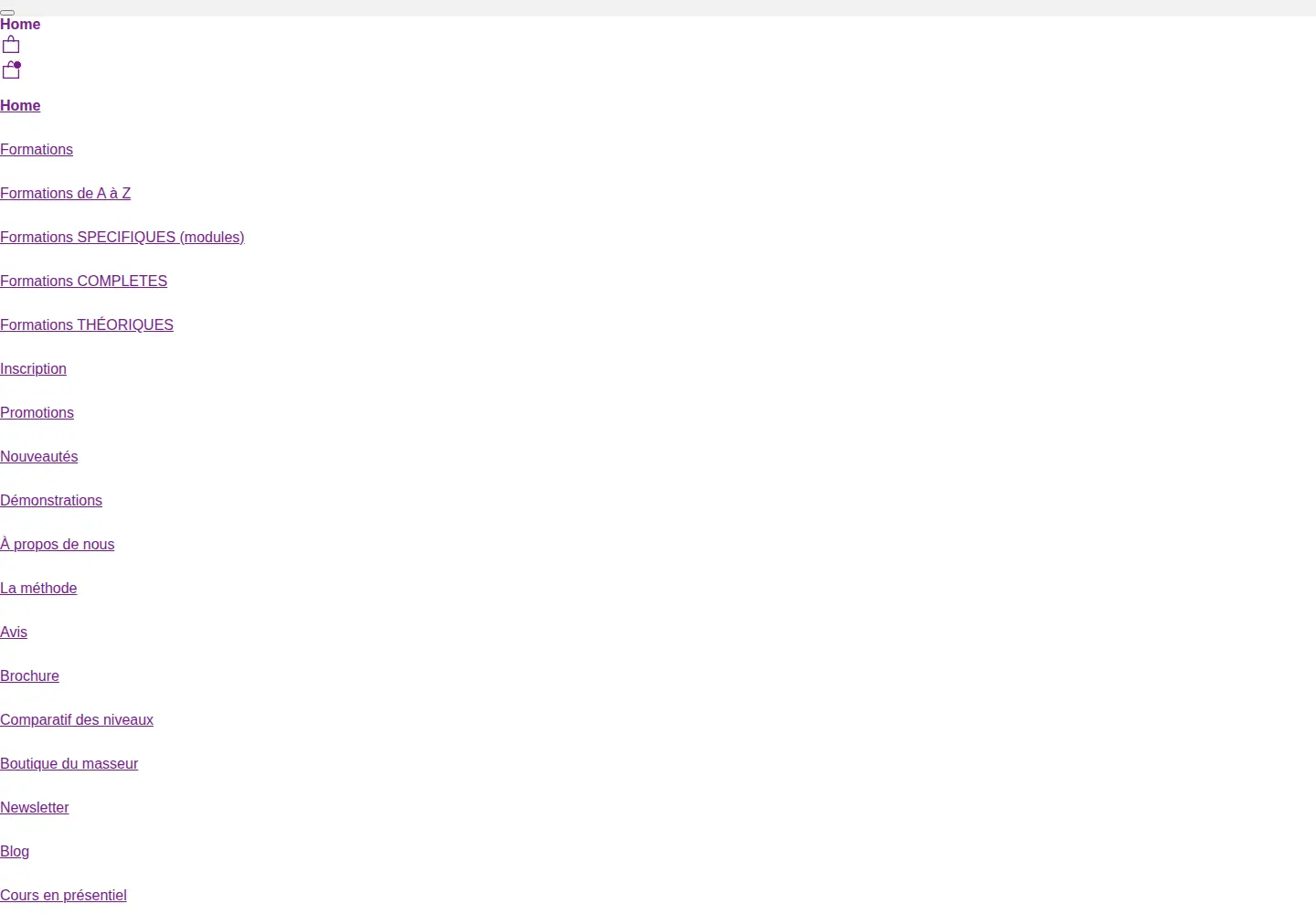 Screenshot of formation-distance-massage.com