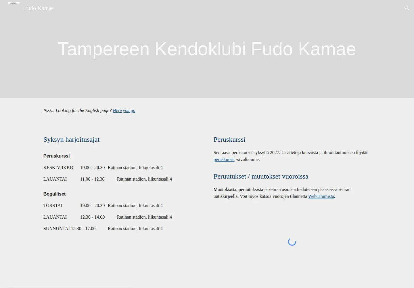 Screenshot of fudokamae.com