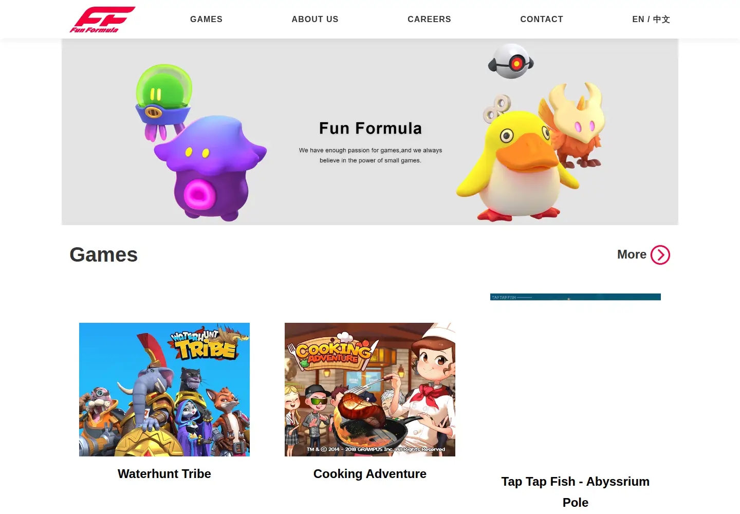 Screenshot of funformulagames.com