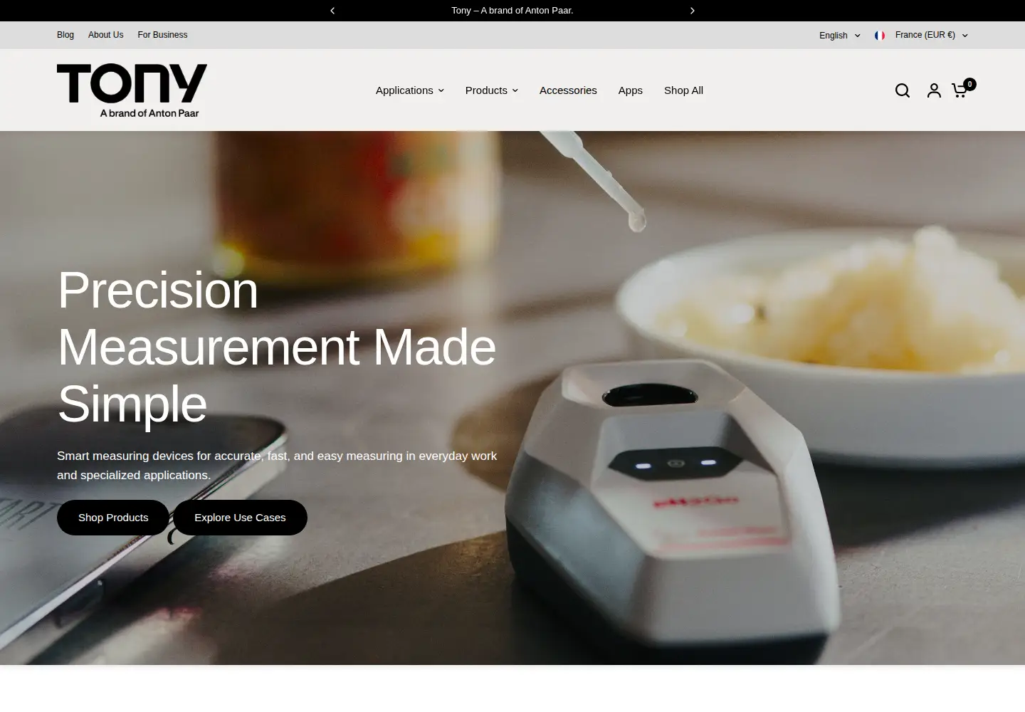 Screenshot of get-tony.com