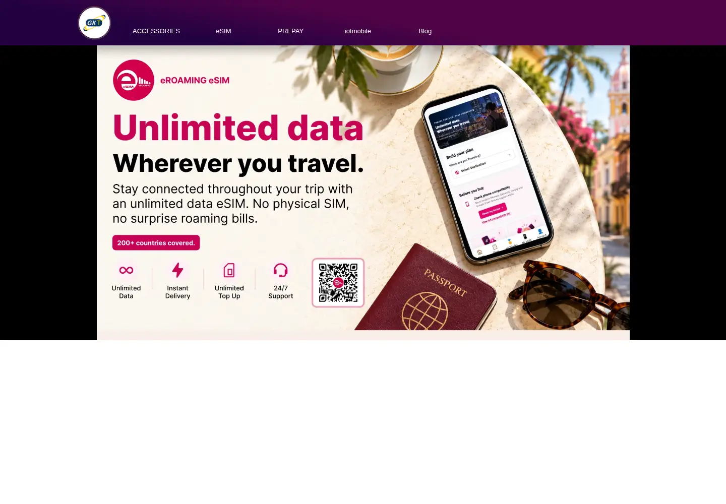 Screenshot of gktelecom.com