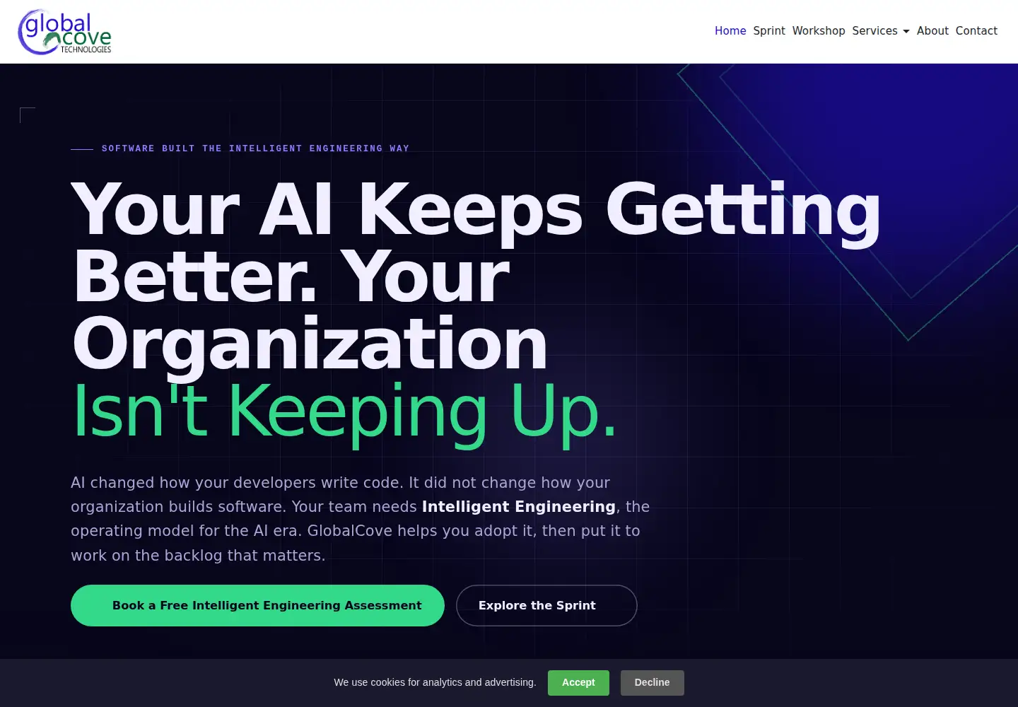 Screenshot of globalcove.com
