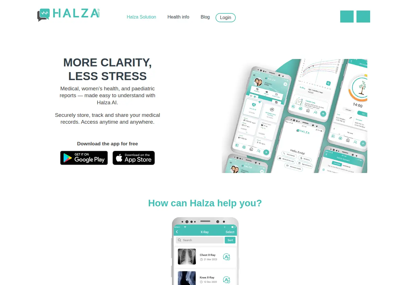 Screenshot of halza.com