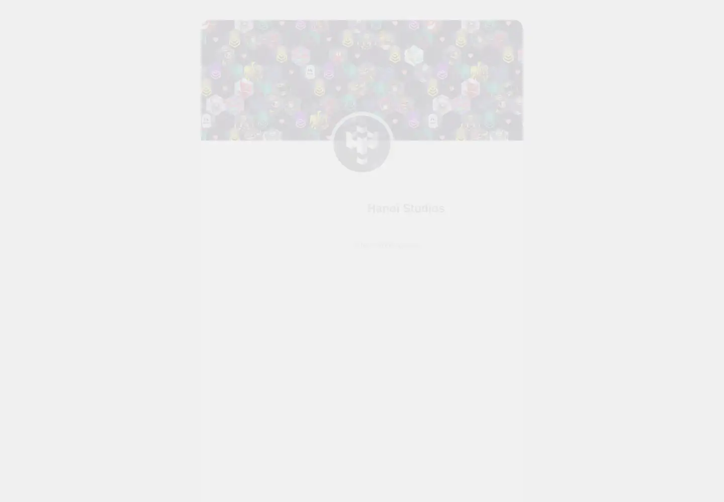 Captured homepage of hanoistudios.com in the current scan