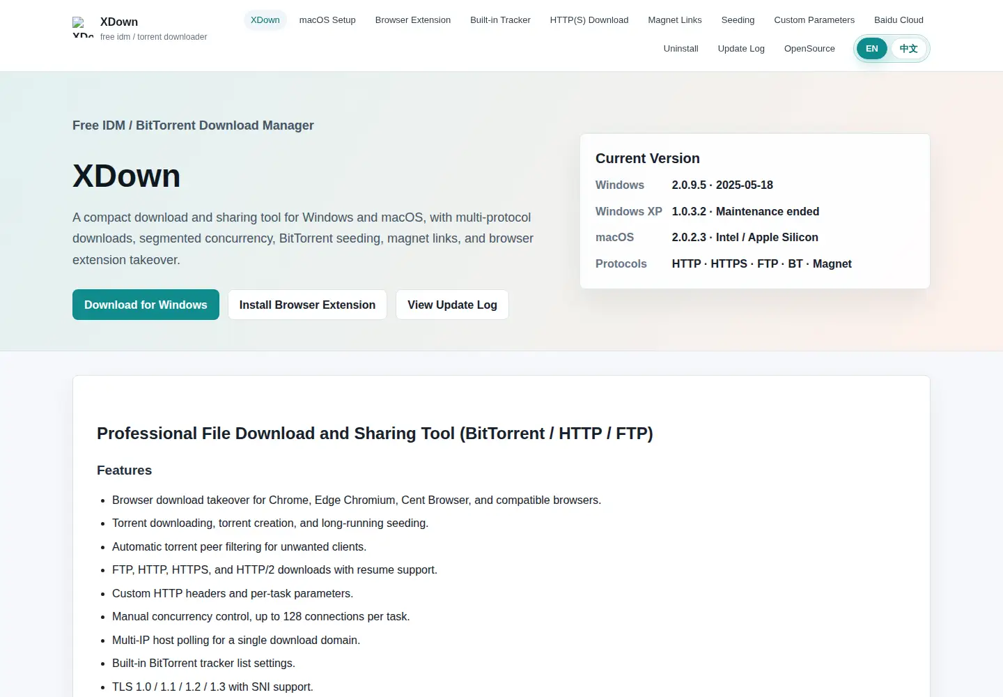 Screenshot of idmtorrent.com