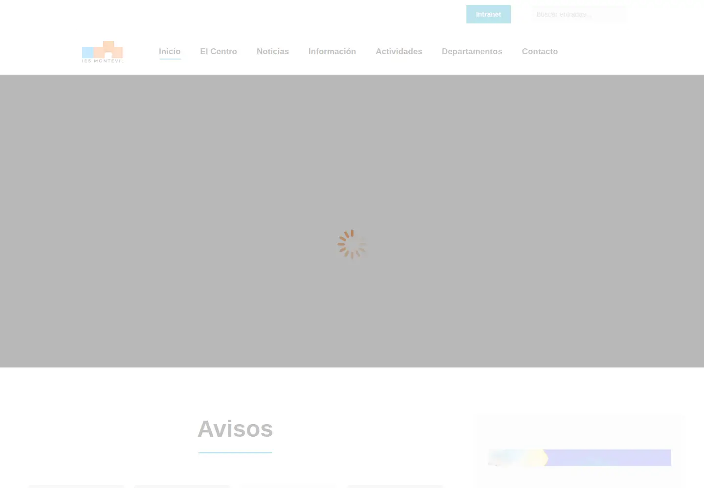 Screenshot of iesmontevil.com