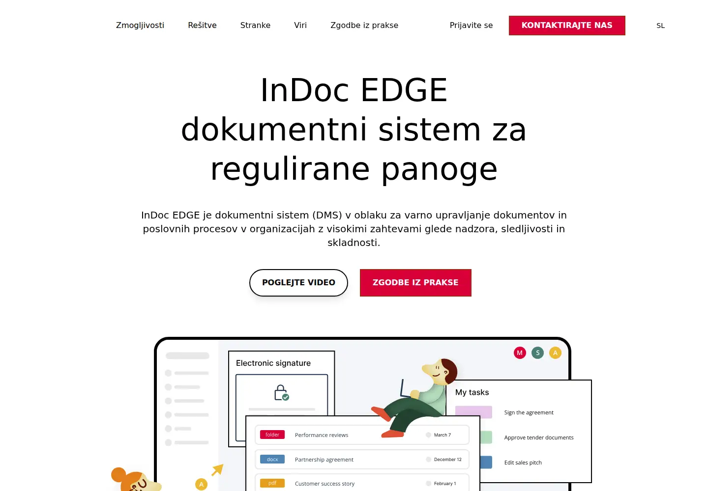 Captured homepage of indocedge.com in the current scan