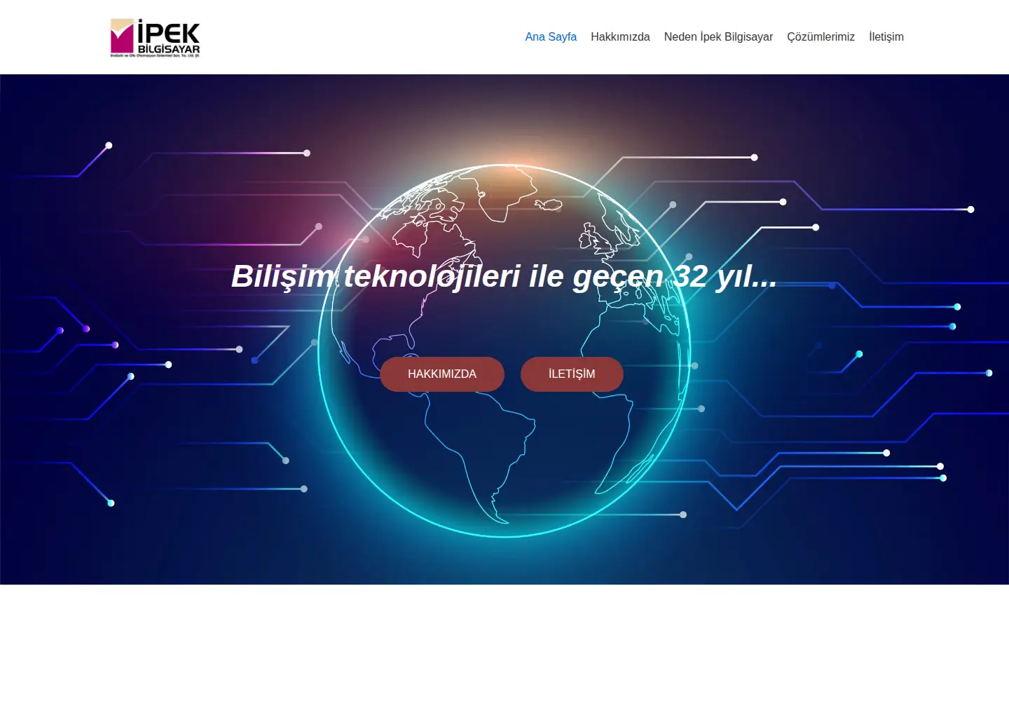 Screenshot of ipekbilgisayar.com