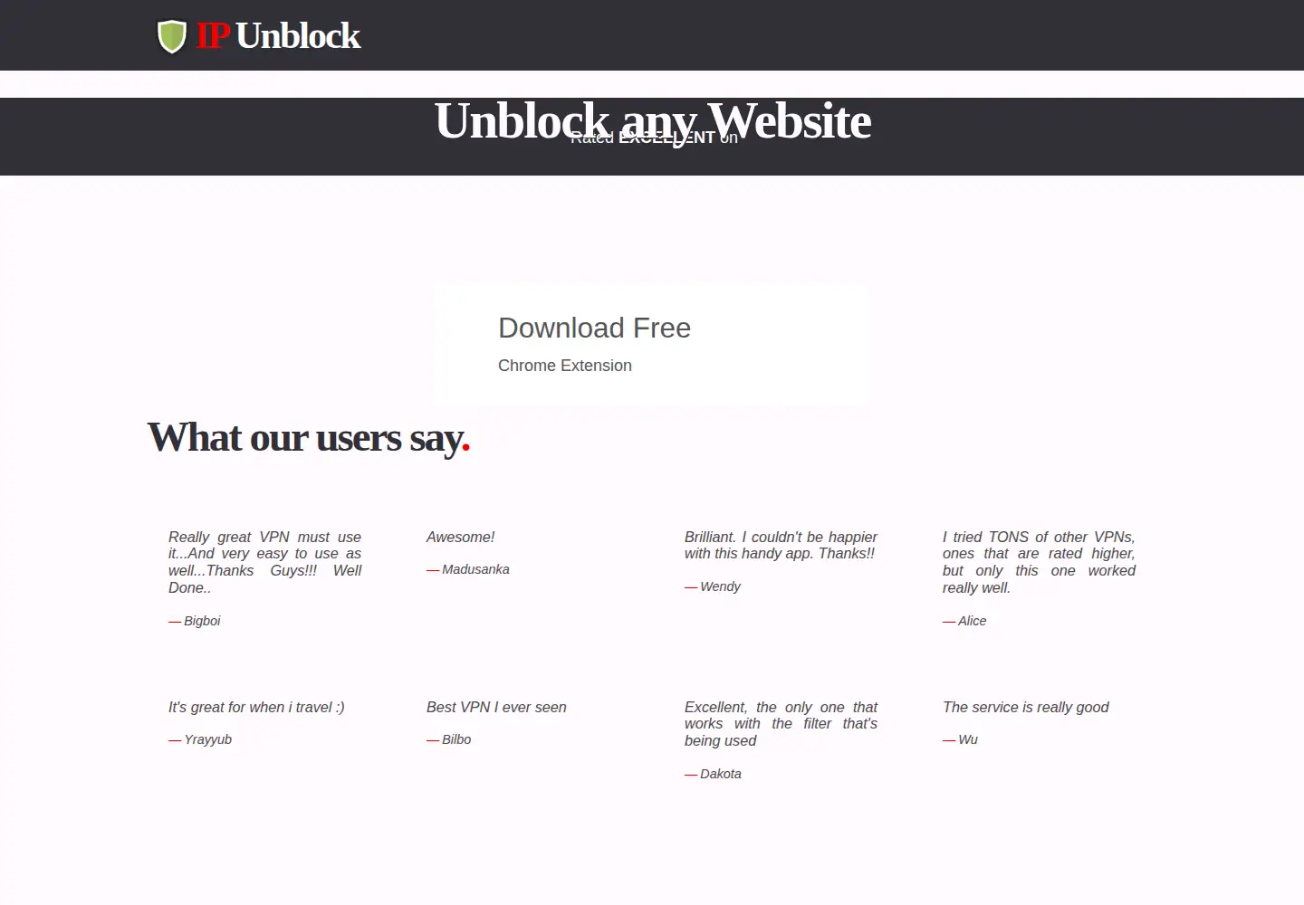 Screenshot of ipunblock.com