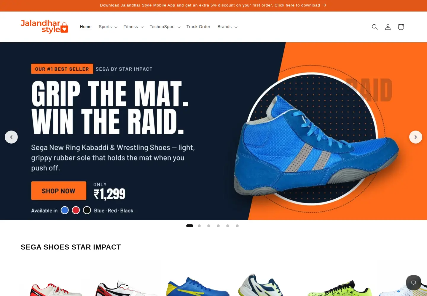 Screenshot of jalandharstyle.com