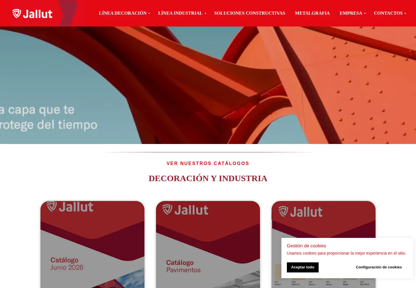 Screenshot of jallut.com