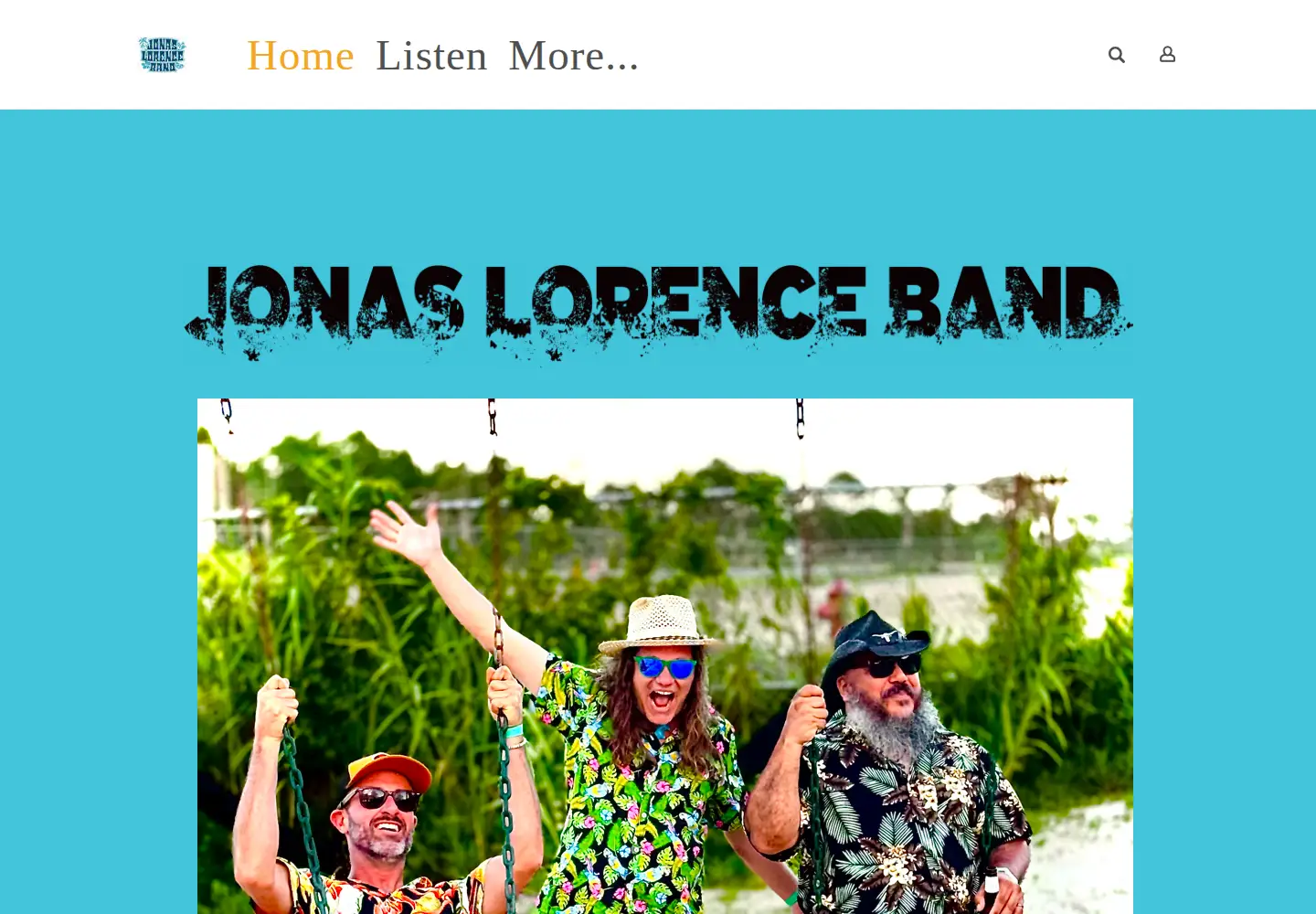 Screenshot of jonaslorence.com