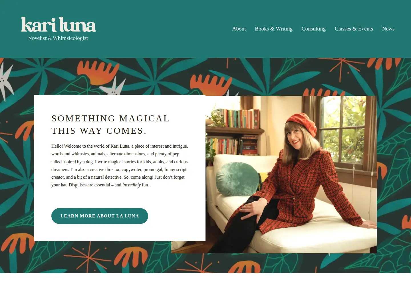 Screenshot of kariluna.com