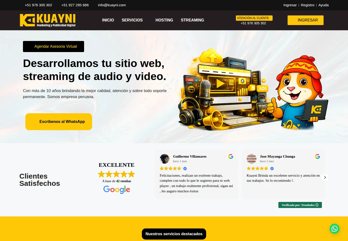 Screenshot of kuayni.com