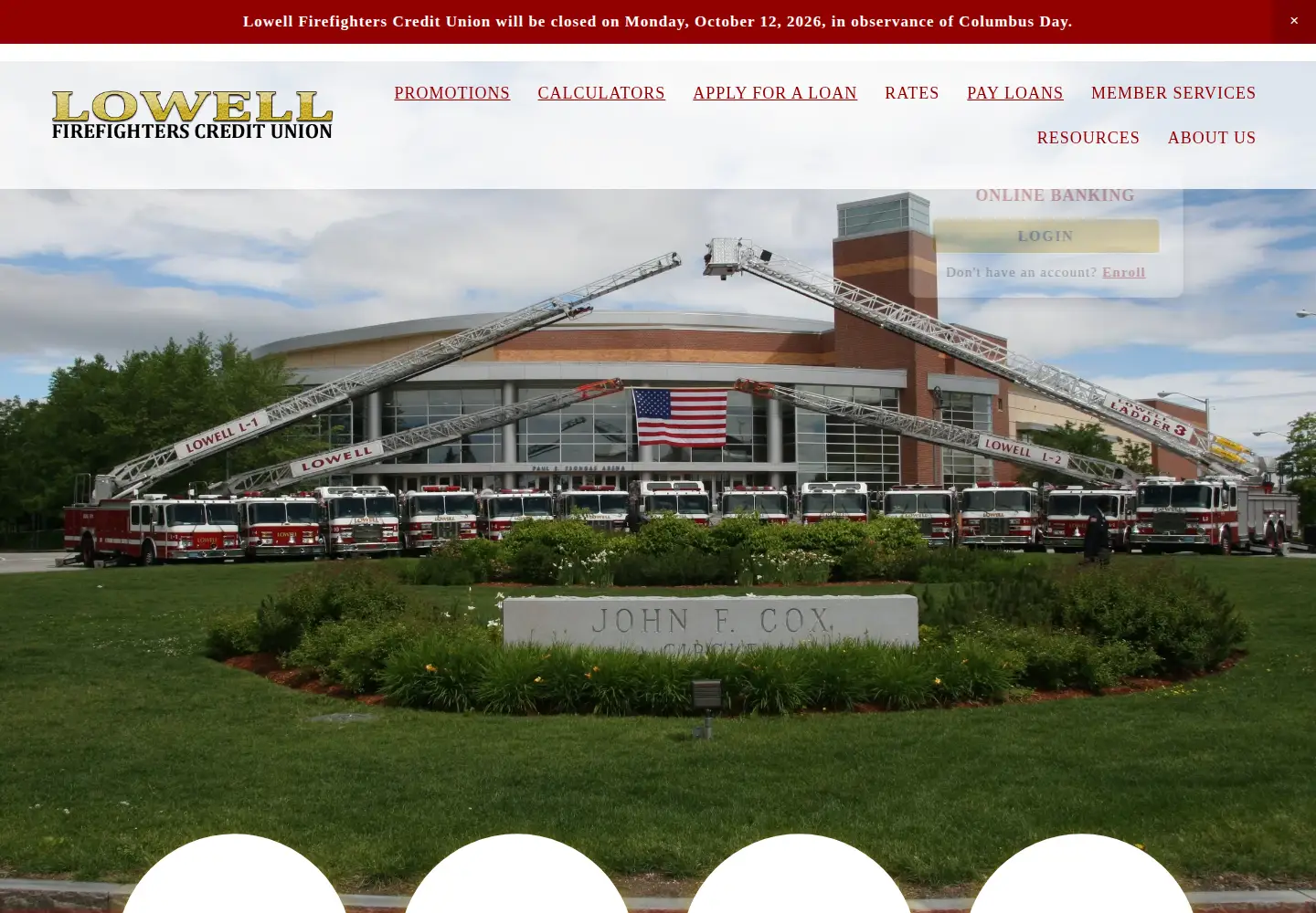 Screenshot of lffcu.com
