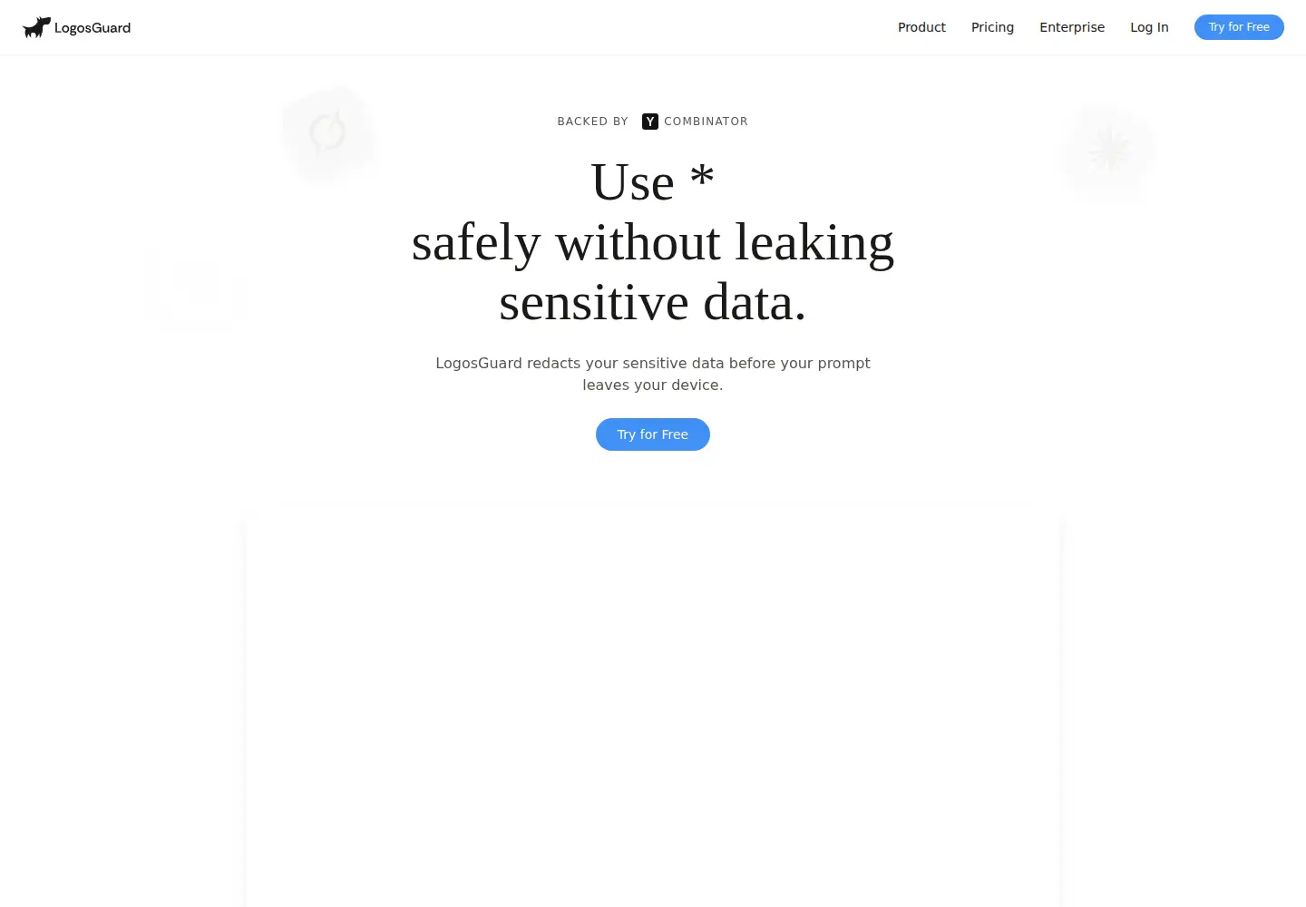 Screenshot of logosguard.com