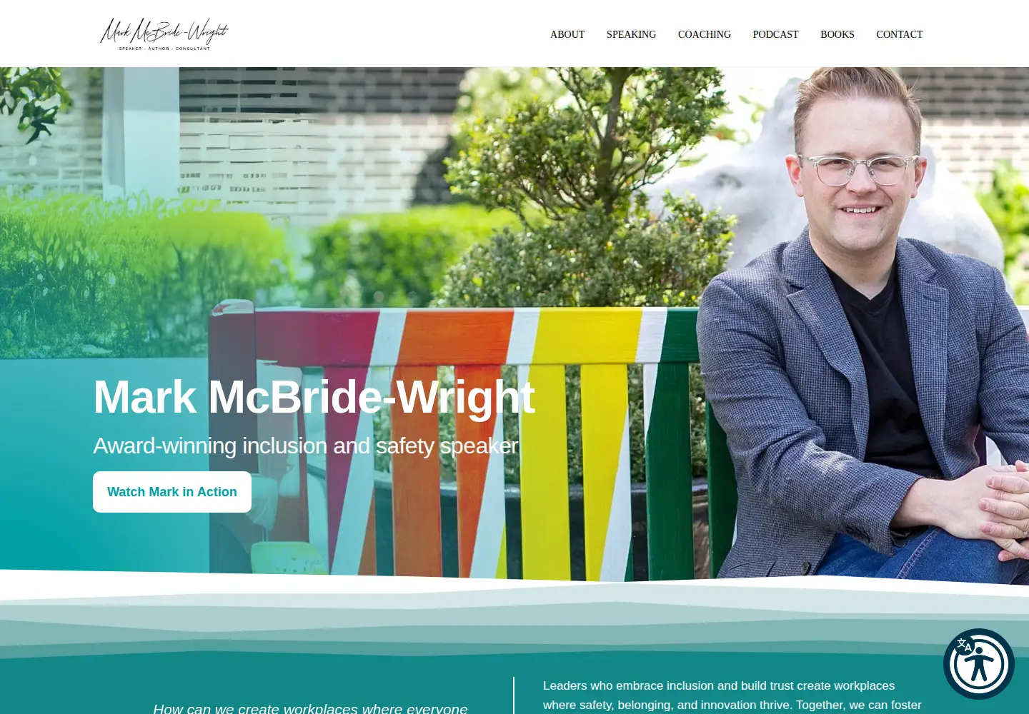 Screenshot of markmcbridewright.com