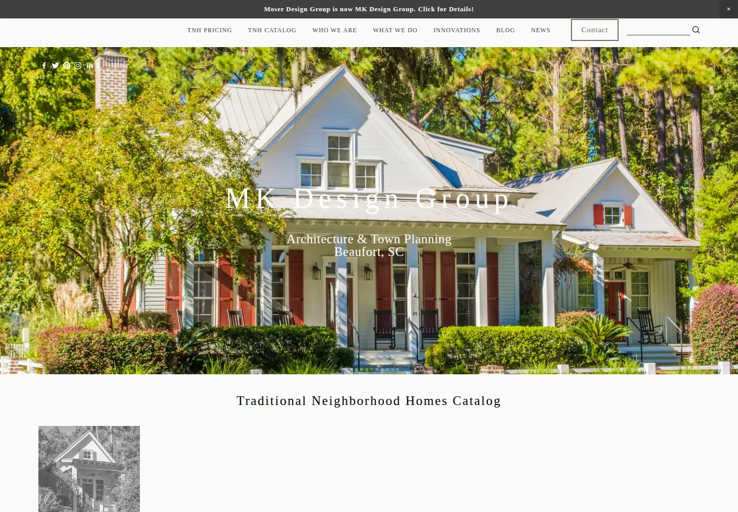 Captured homepage of mkdga.com in the current scan