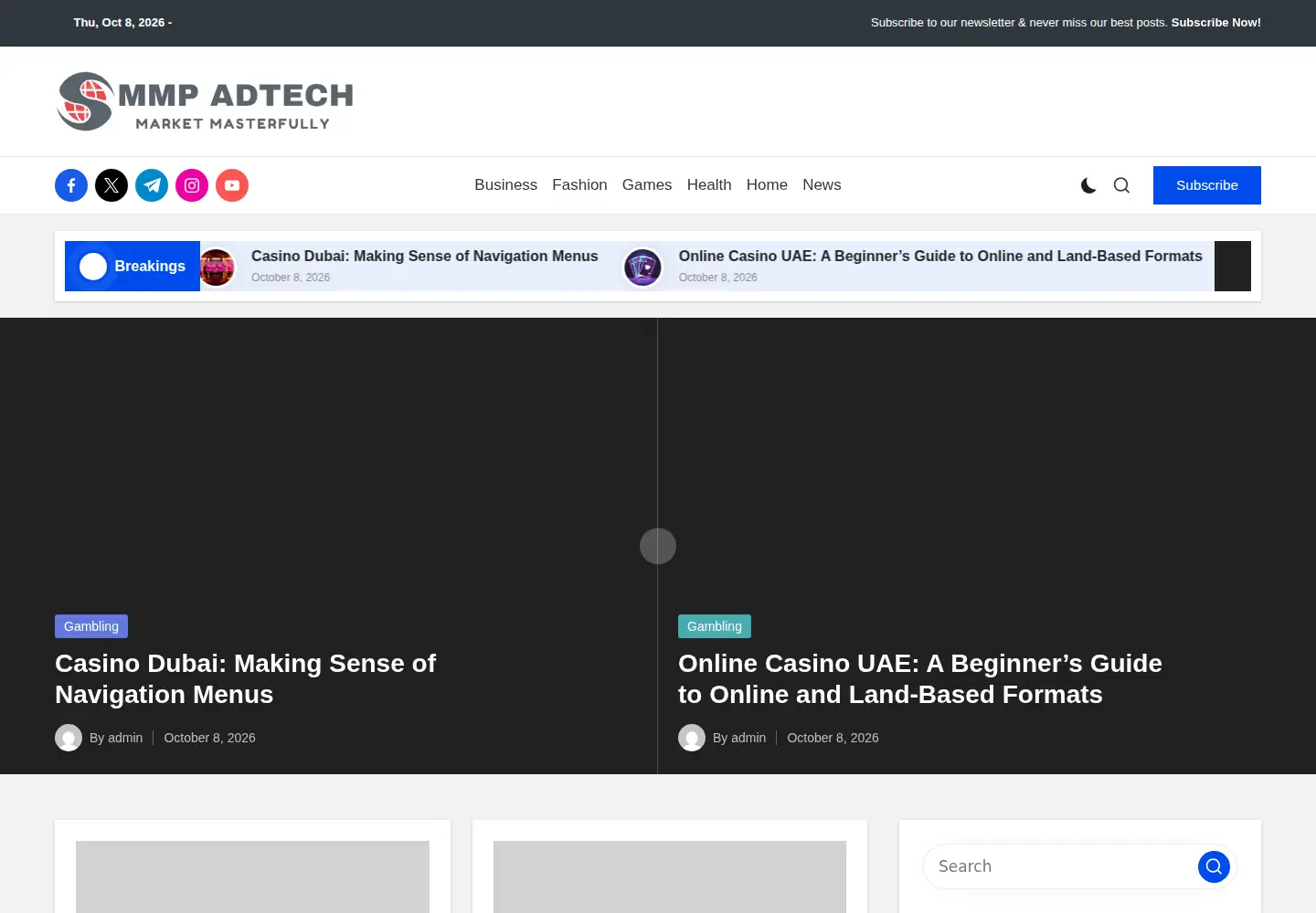 Screenshot of mmp-ad-tech.com