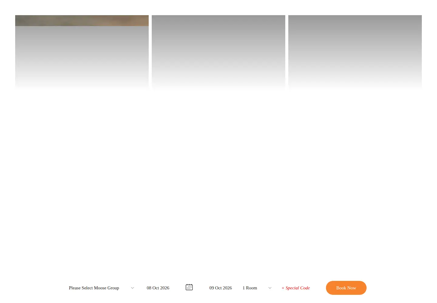 Captured homepage of moosehotel.com in the current scan
